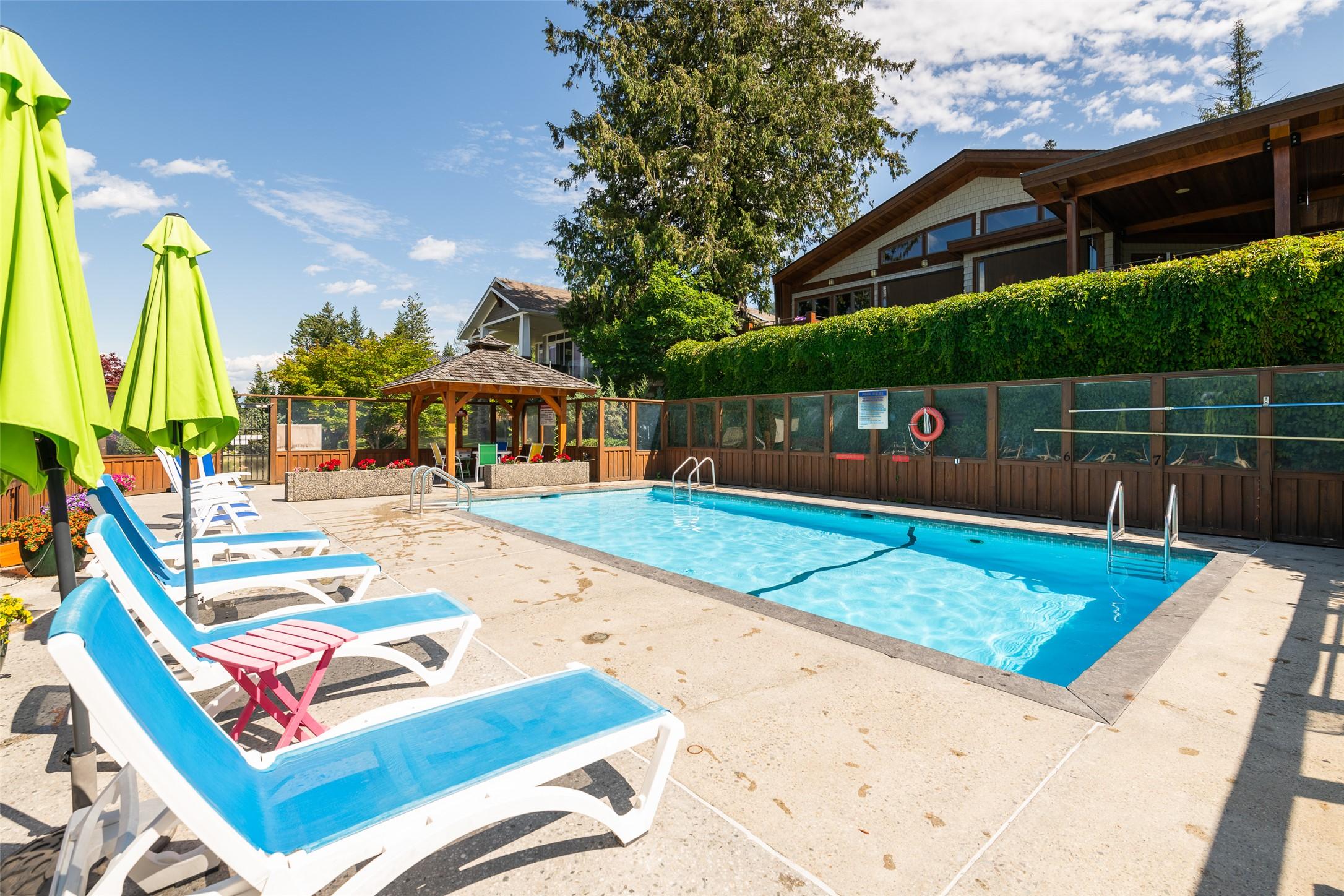 13484 & 13486 Lakeshore Drive, Boswell, BC - Outdoor With In Ground Pool With Backyard