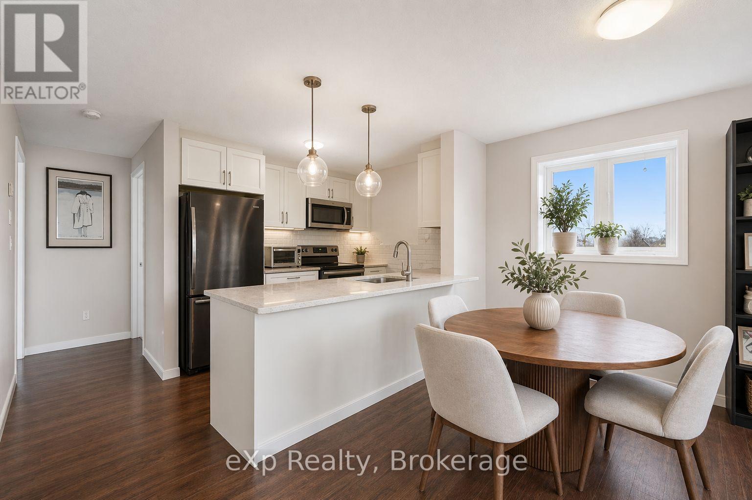 Example Kitchen Rendering - 87 - 35 Mountford Drive, Guelph (Grange Road), ON - Indoor Photo Showing Dining Room