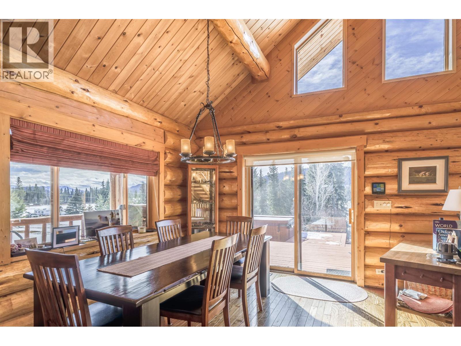 7540 Mccarthy Road, Bridge Lake, BC - Indoor Photo Showing Dining Room