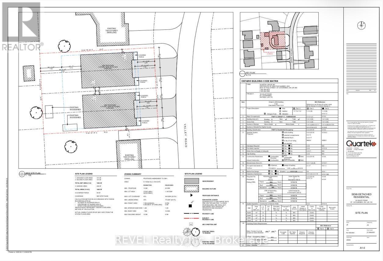 18 A,B,C,D Valley Road, St. Catharines (Rykert/Vansickle), ON
