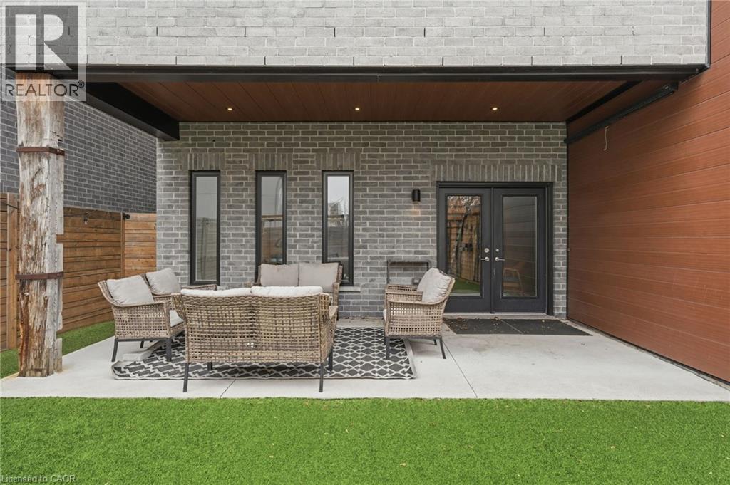 414 John Street N, Hamilton, ON - Outdoor With Deck Patio Veranda With Exterior