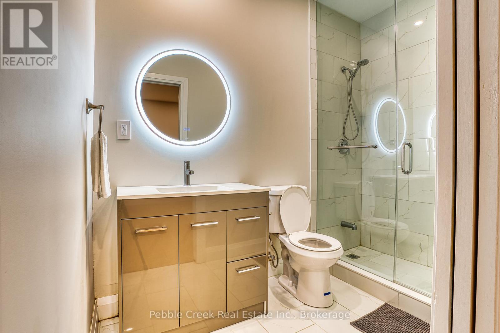 ensuite bathroom in br 1 in basement - 182 Shearwater Trail, Goderich (Goderich (Town)), ON - Indoor Photo Showing Bathroom