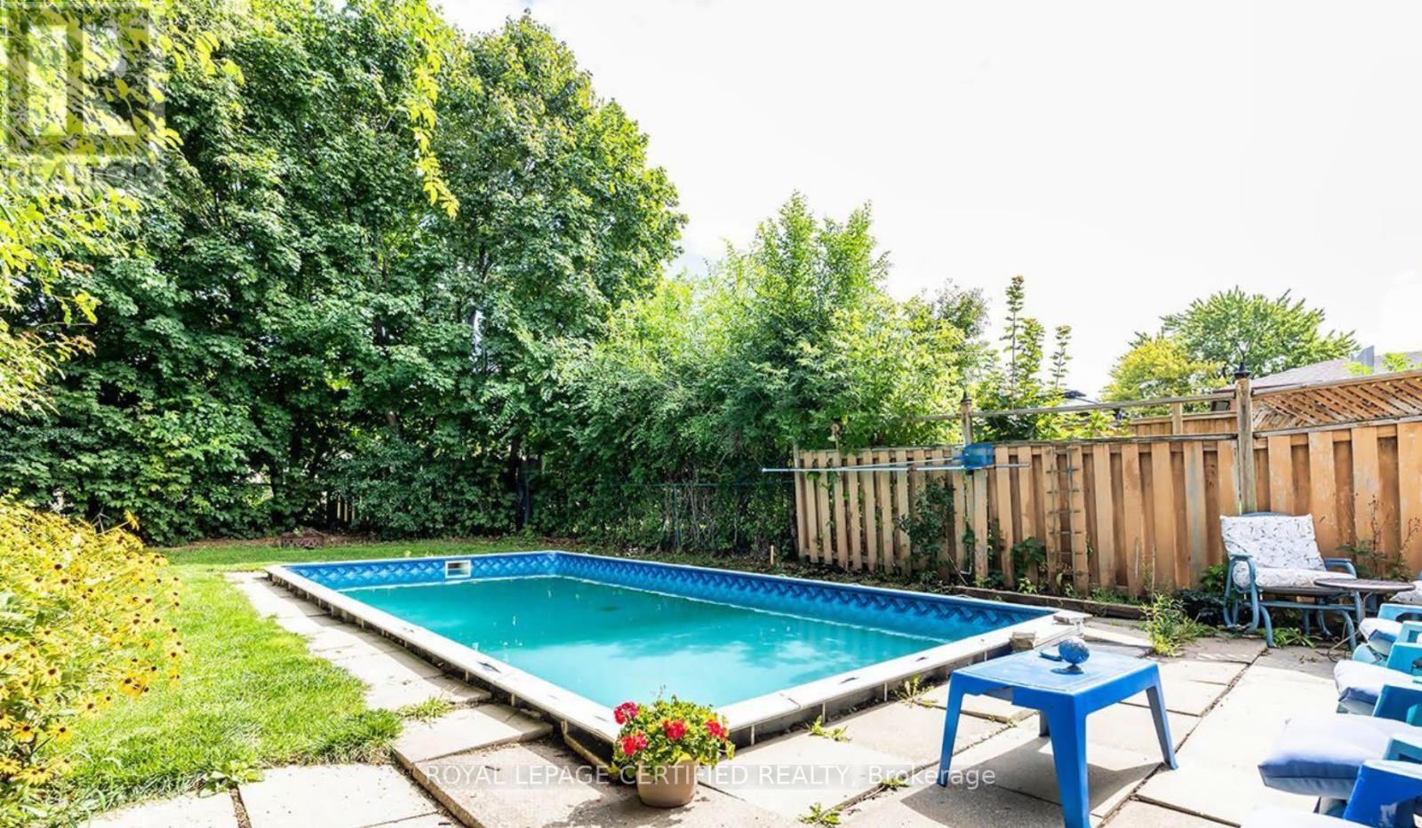 6872 Darcel Avenue, Mississauga, ON - Outdoor With In Ground Pool With Backyard