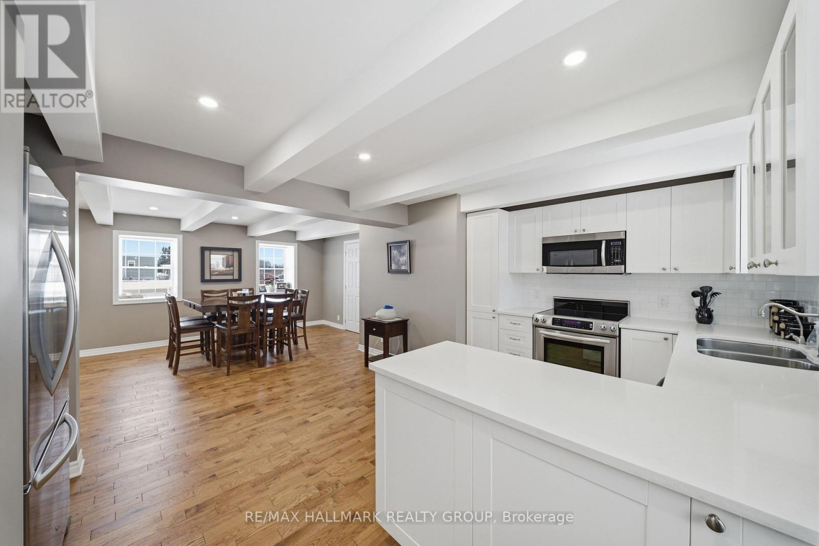 4968 Highway 34 Highway, Champlain, ON - Indoor Photo Showing Kitchen With Double Sink