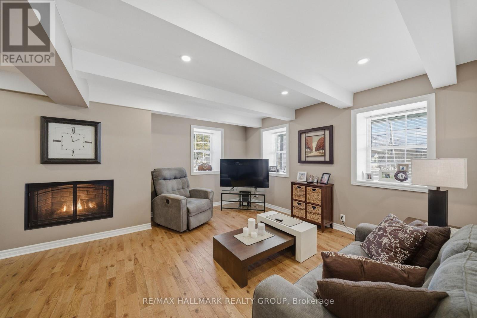 4968 Highway 34 Highway, Champlain, ON - Indoor Photo Showing Living Room With Fireplace
