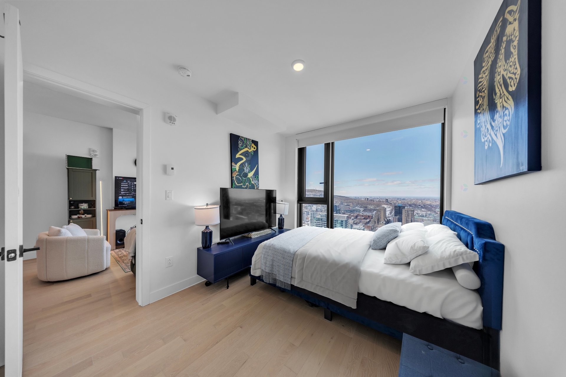 Bedroom - 5106-1245 Rue De Bleury, Montréal (Ville-Marie), QC - Indoor Photo Showing Other Room