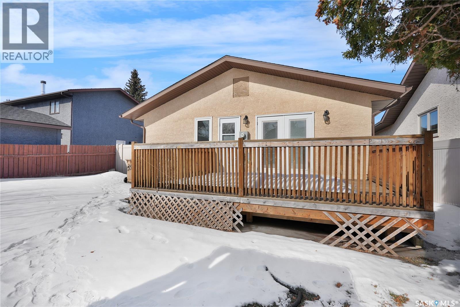 3347 Coughlin Bay E, Regina, SK - Outdoor With Deck Patio Veranda With Exterior