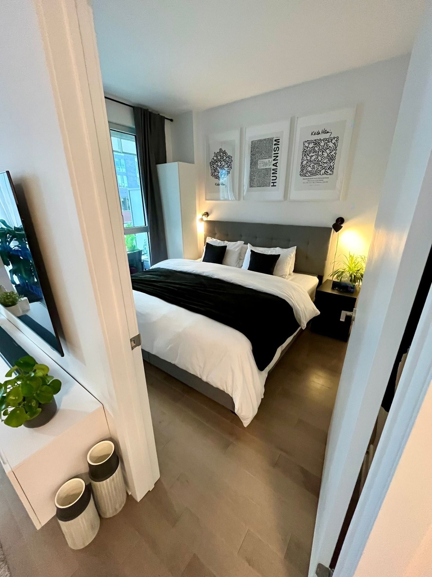 Chambre à coucher - 312-5175 Rue Mackenzie, Montréal (Côte-Des-Neiges/Notre-Dame-De-Grâce), QC - Indoor Photo Showing Bedroom