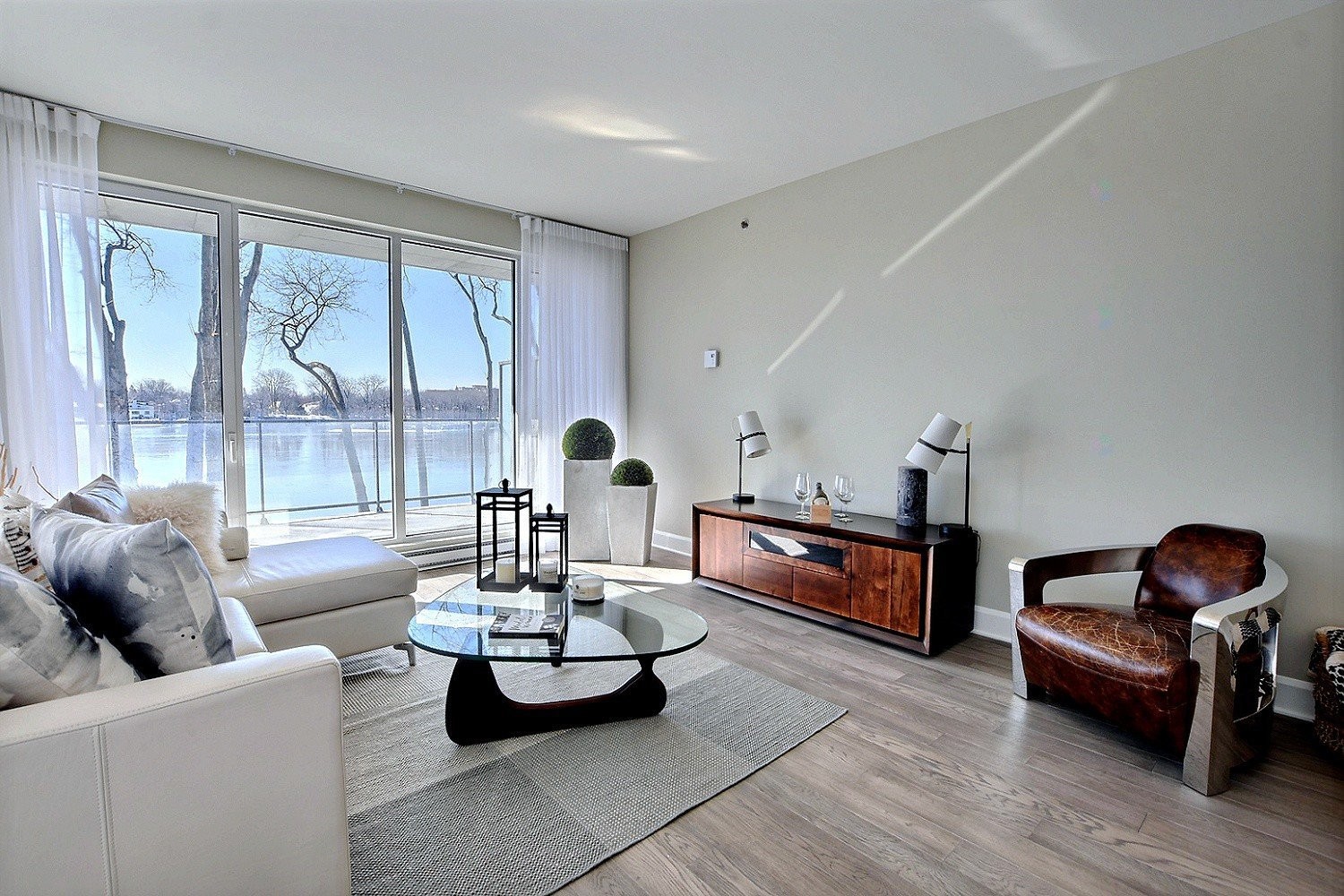 Salon - 105-510 Boul. Des Prairies, Laval (Laval-Des-Rapides), QC - Indoor Photo Showing Living Room