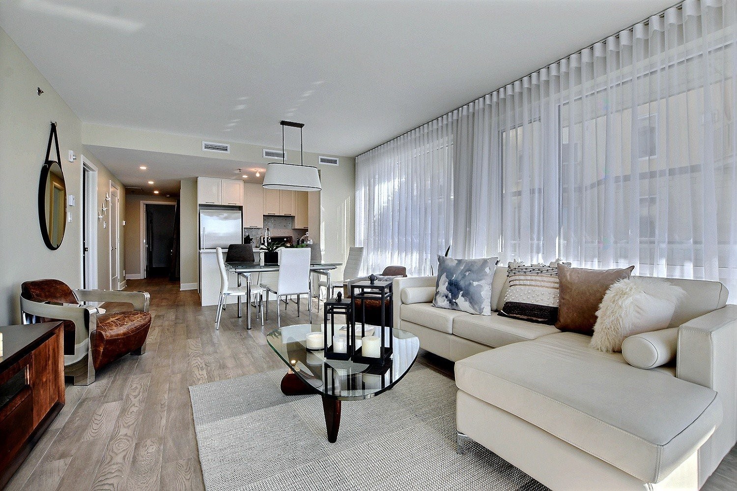 Salon - 105-510 Boul. Des Prairies, Laval (Laval-Des-Rapides), QC - Indoor Photo Showing Living Room