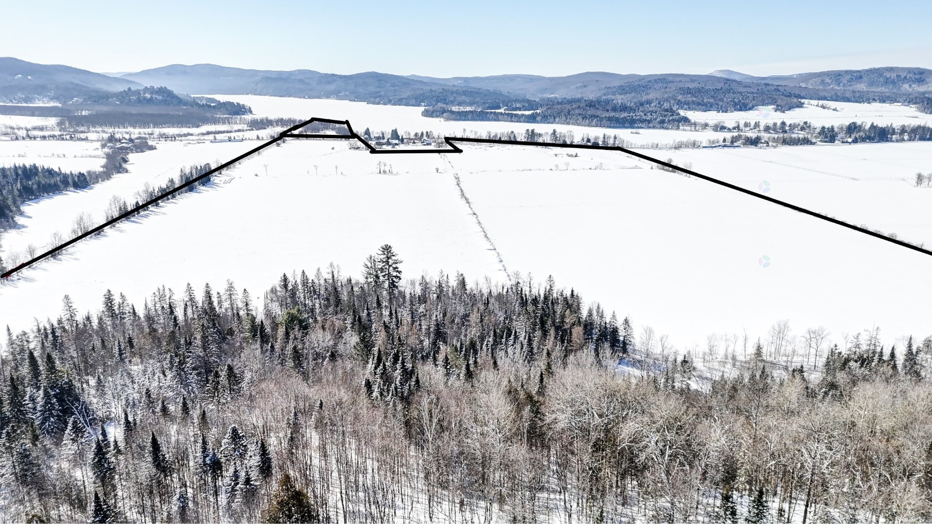 Photo aérienne - Route Morrison, Arundel, QC