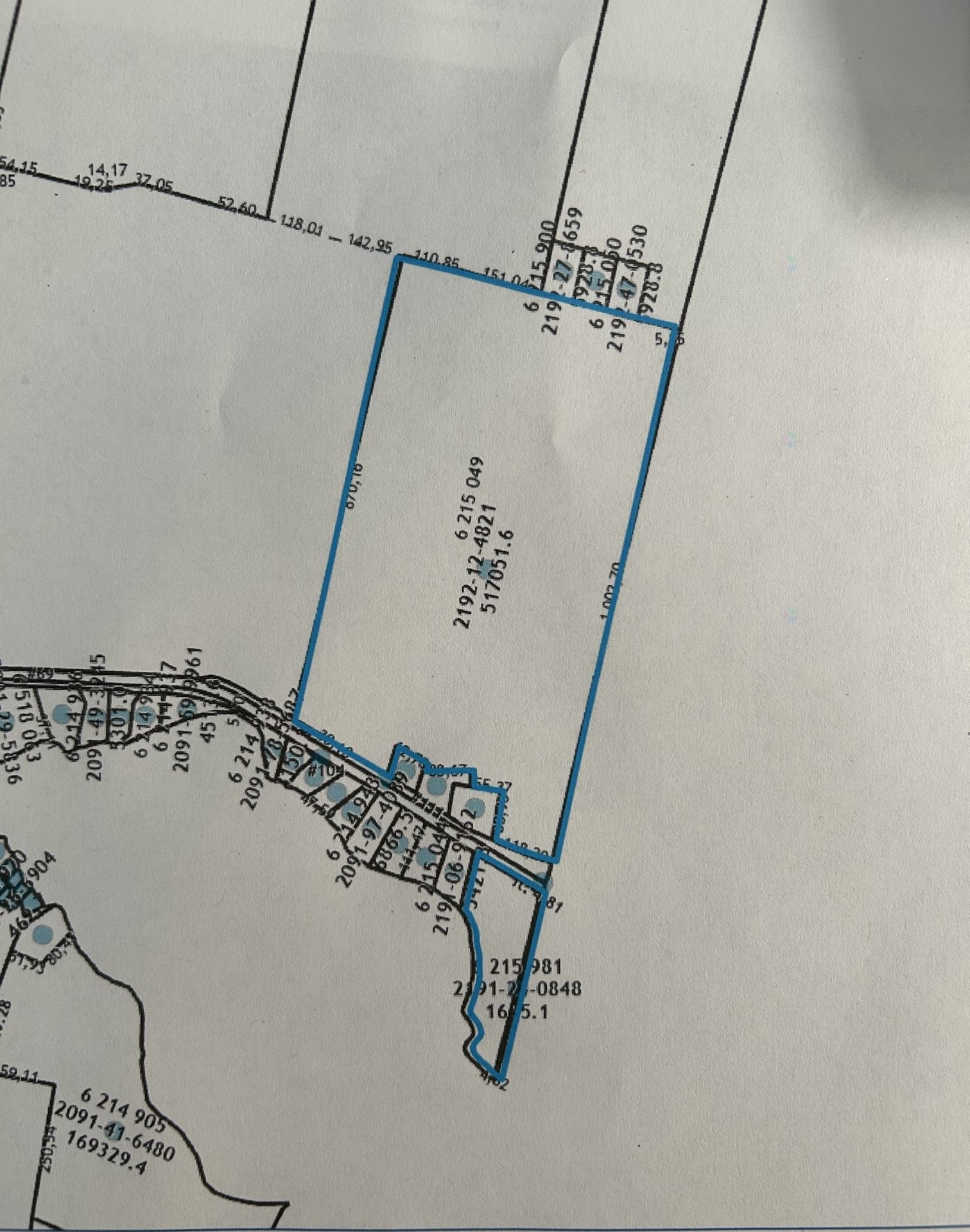 Plan (croquis) - Route Morrison, Arundel, QC
