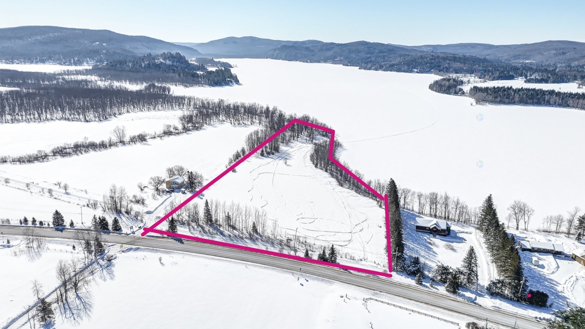 Photo aérienne - Route Morrison, Arundel, QC