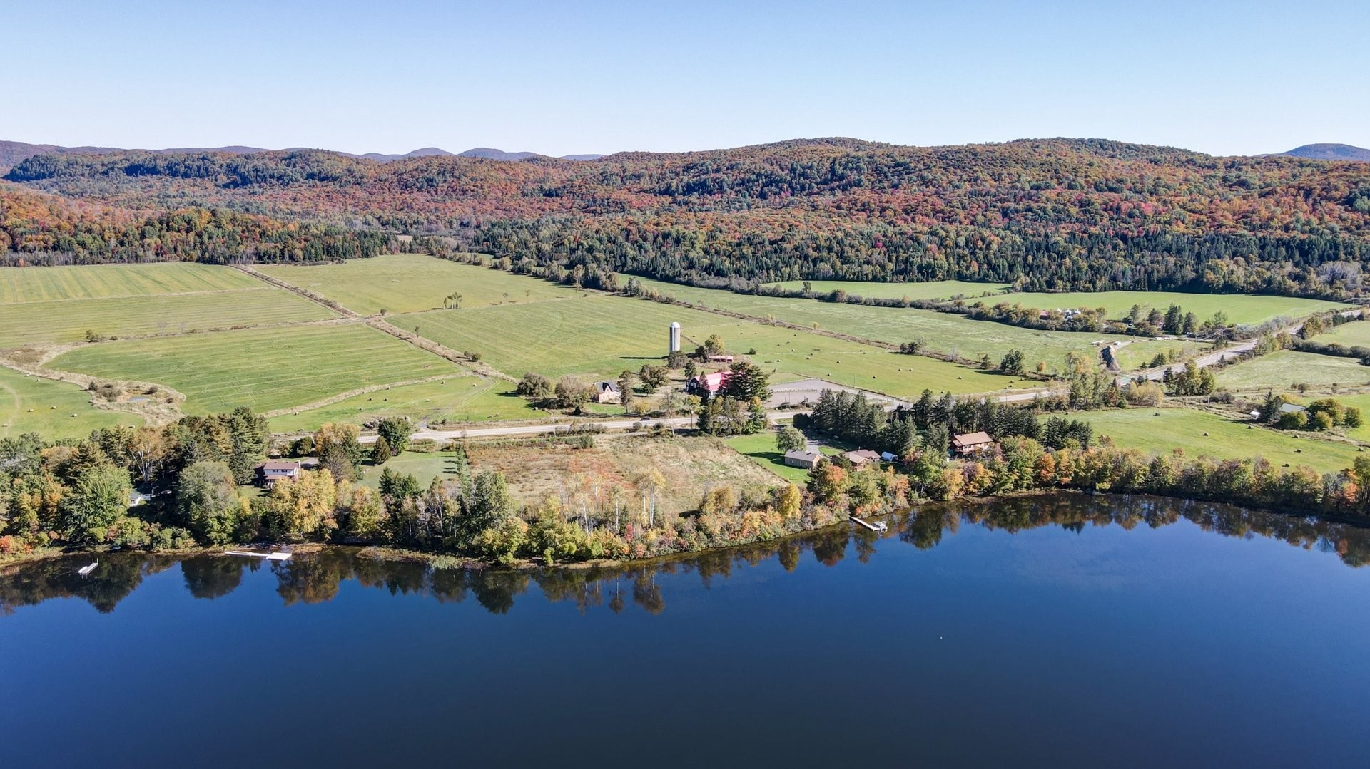 Photo aérienne - Route Morrison, Arundel, QC