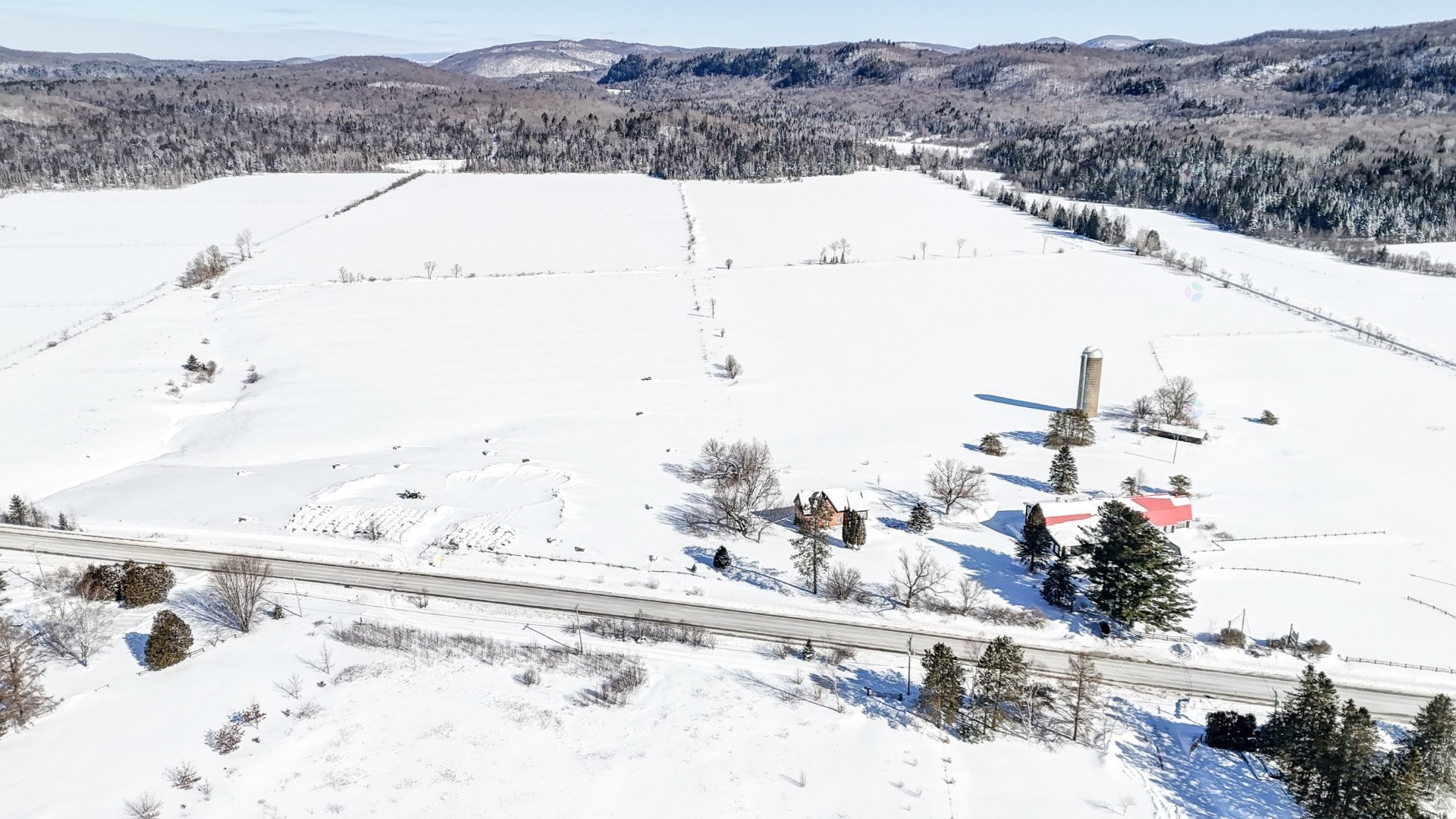 Photo aérienne - Route Morrison, Arundel, QC
