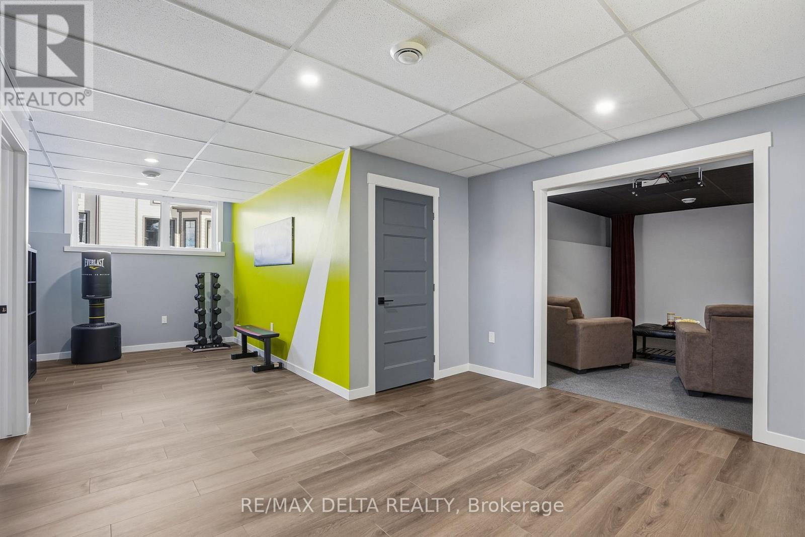 Gym area in basement. - 100 Pendleton Street, Champlain, ON - Indoor