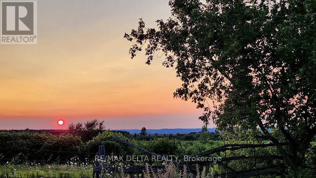 Mountain view in your back yard. - 100 Pendleton Street, Champlain, ON - Outdoor With View