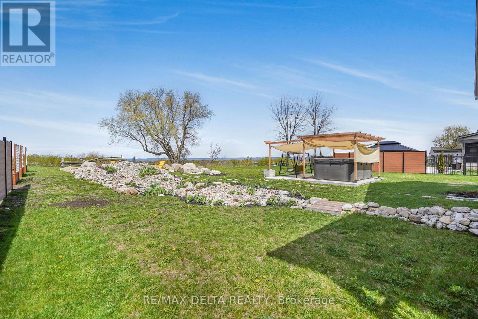 Back yard, spectacular sunsets. - 100 Pendleton Street, Champlain, ON - Outdoor
