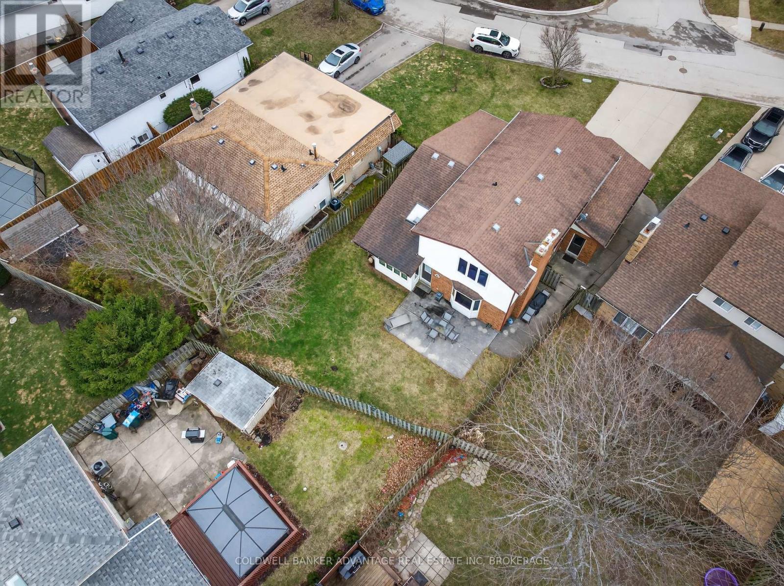 Ariel view - 41 Adel Drive E, St. Catharines (Carlton/Bunting), ON - Outdoor With View