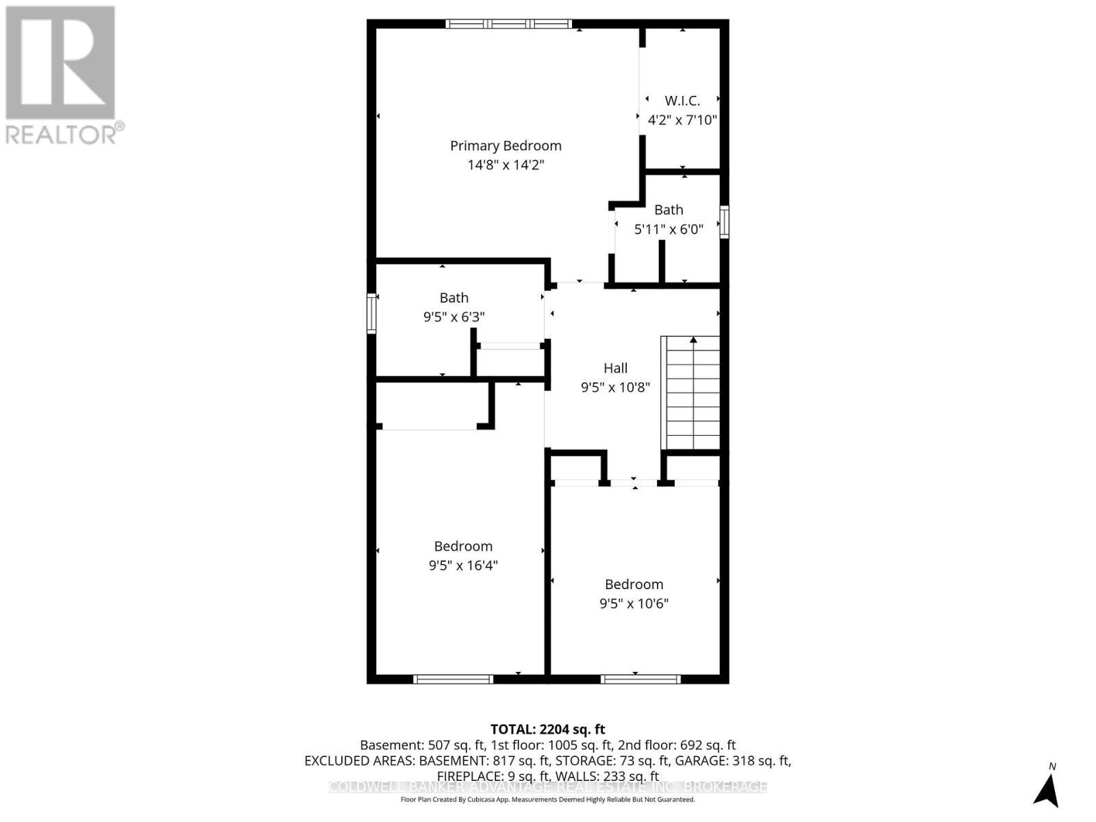 Second level floor plan - 41 Adel Drive E, St. Catharines (Carlton/Bunting), ON - Other