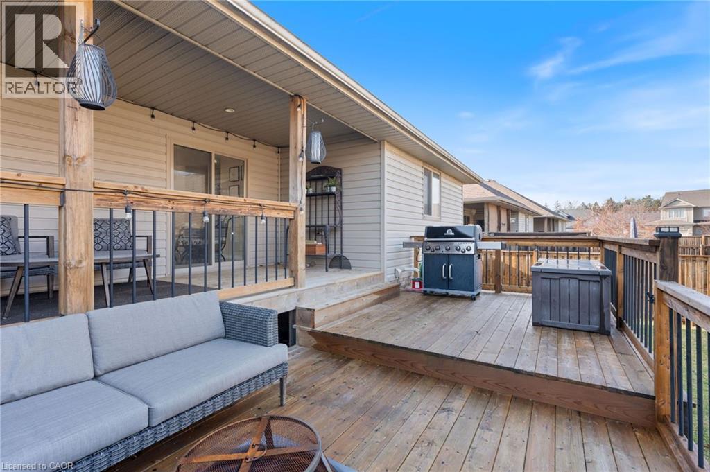 63 Redbud Crescent, Simcoe, ON - Outdoor With Deck Patio Veranda With Exterior