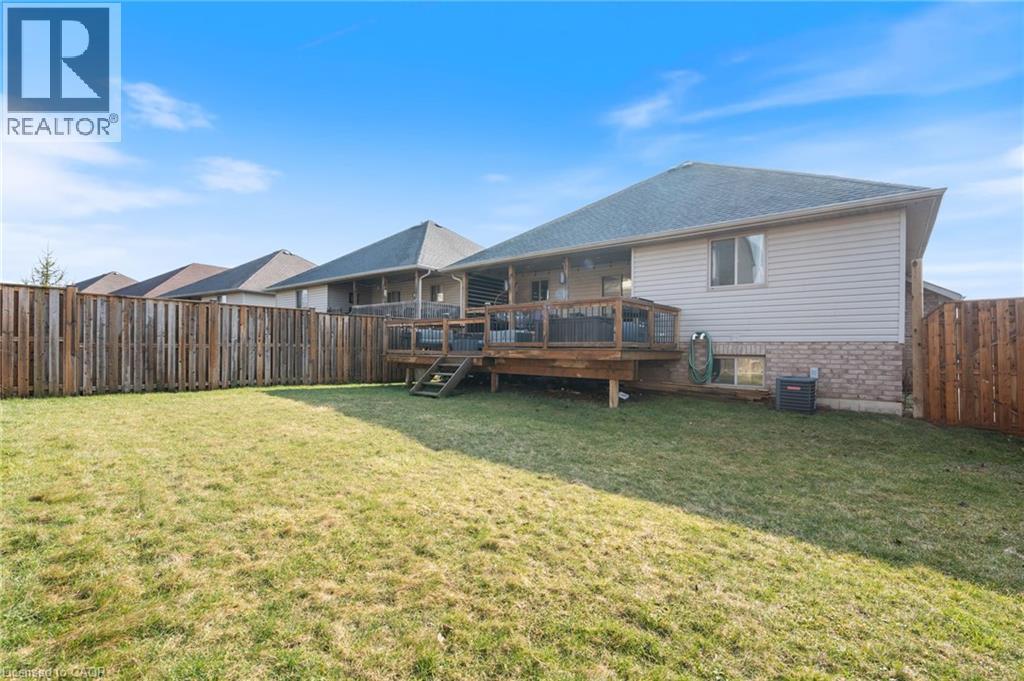 63 Redbud Crescent, Simcoe, ON - Outdoor With Deck Patio Veranda