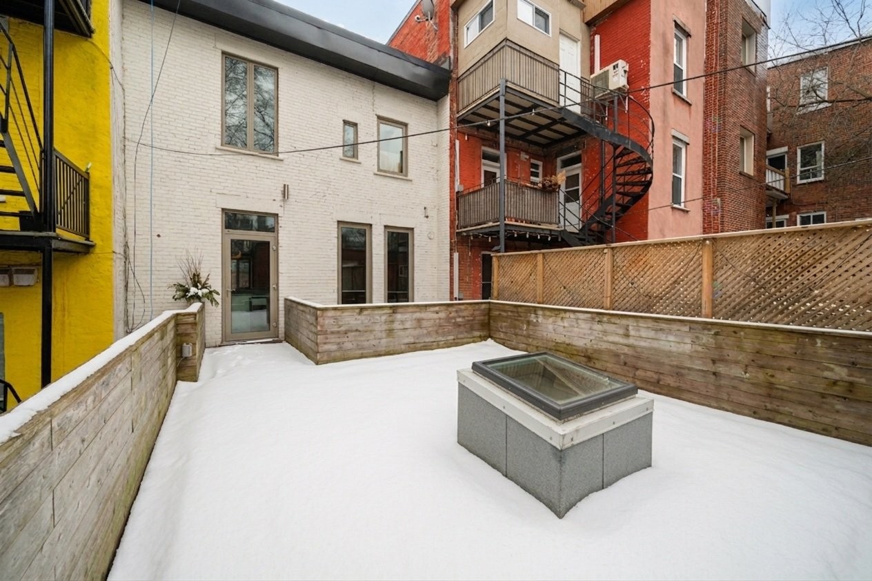 Patio - 2049 Rue Sanguinet, Montréal (Ville-Marie), QC - Outdoor With Exterior