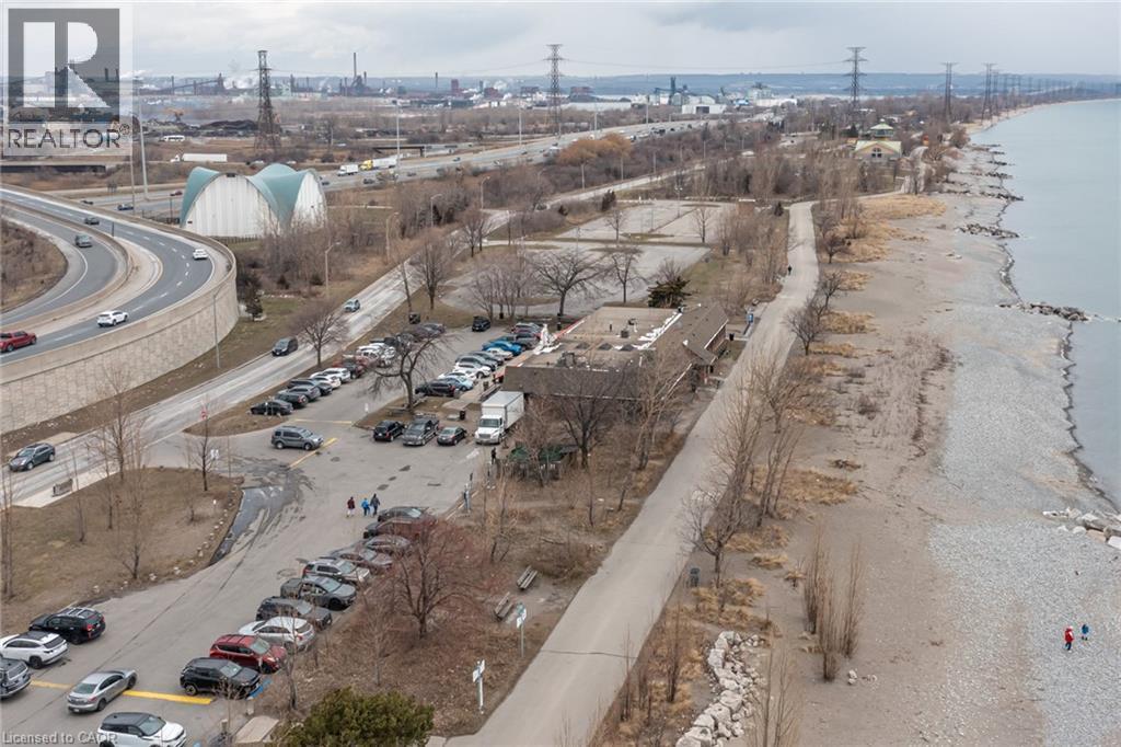 Drone / aerial view of an industrial area - 624 Burgess Avenue, Hamilton, ON - Outdoor With View