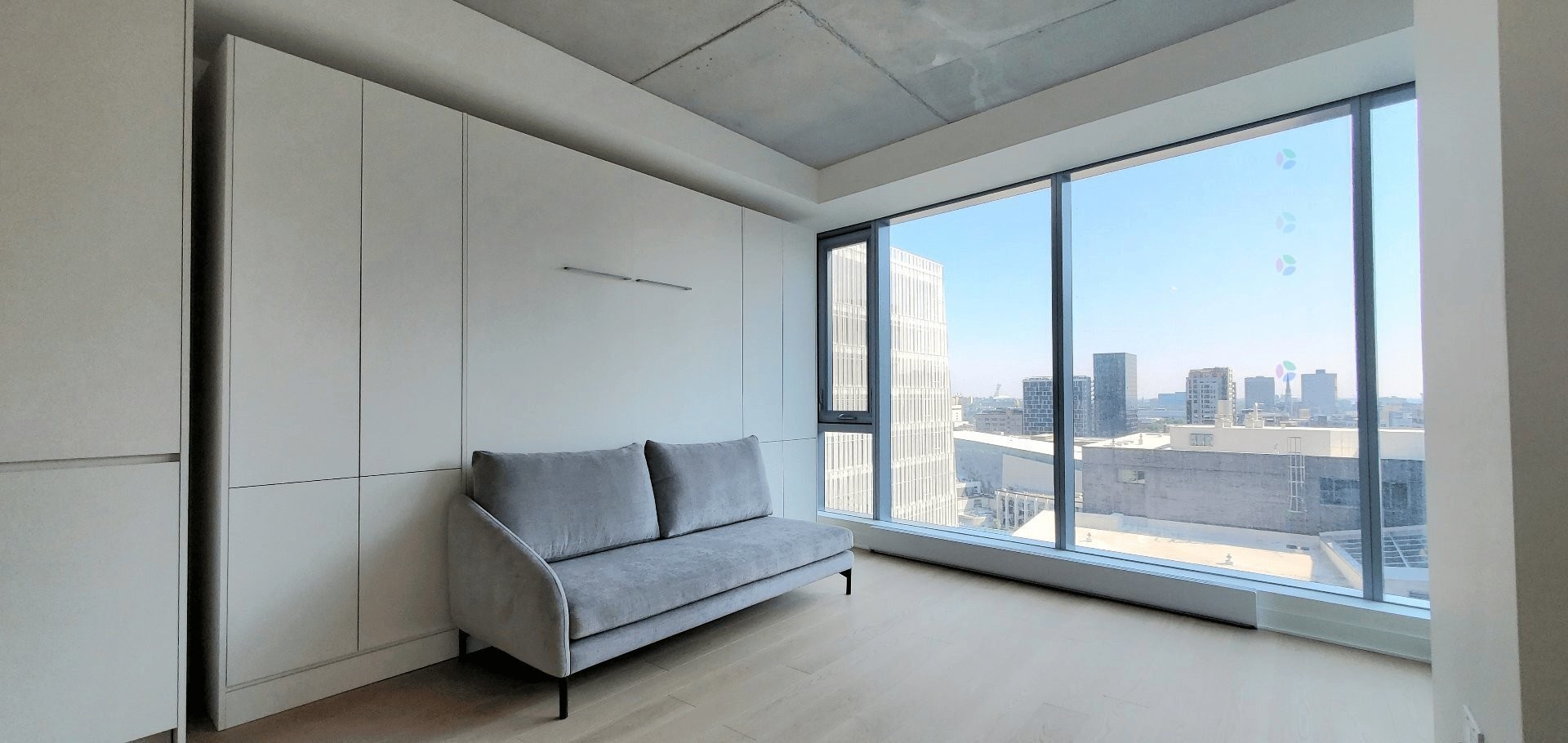 Chambre à coucher - 1504-360 Rue Mayor, Montréal (Ville-Marie), QC - Indoor Photo Showing Other Room