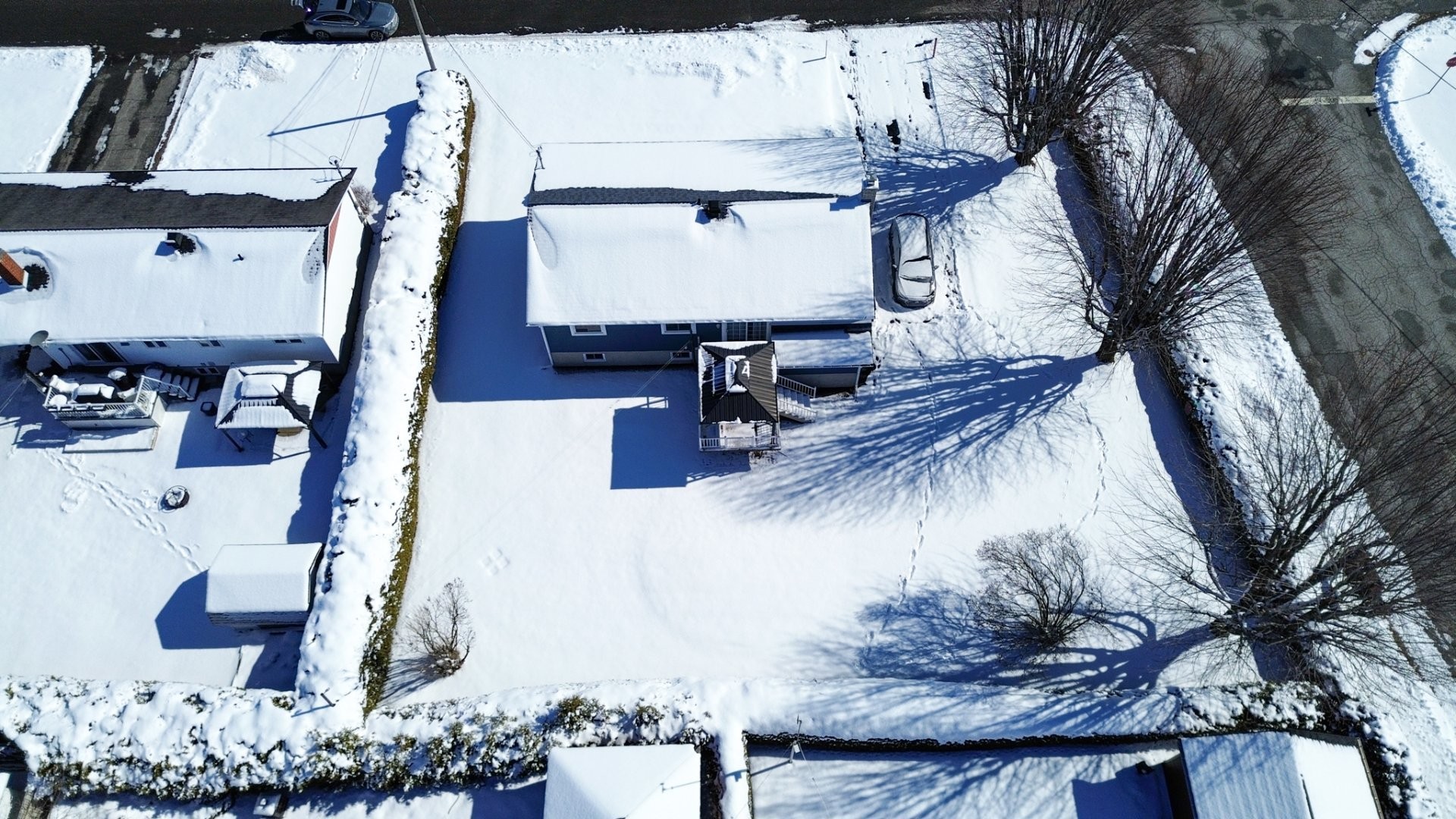 Back of Structure - 485 Rue Labonté, Acton Vale, QC - Outdoor