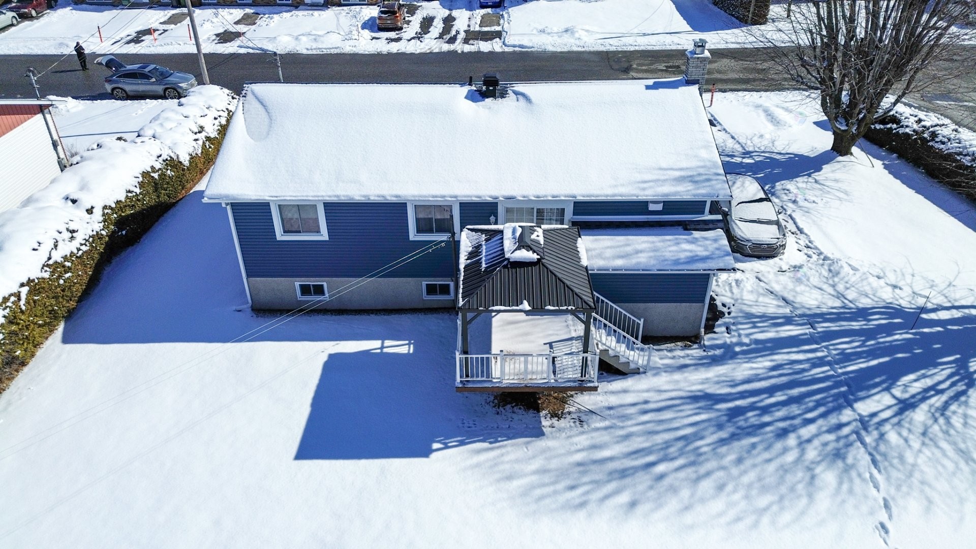 Back of Structure - 485 Rue Labonté, Acton Vale, QC - Outdoor