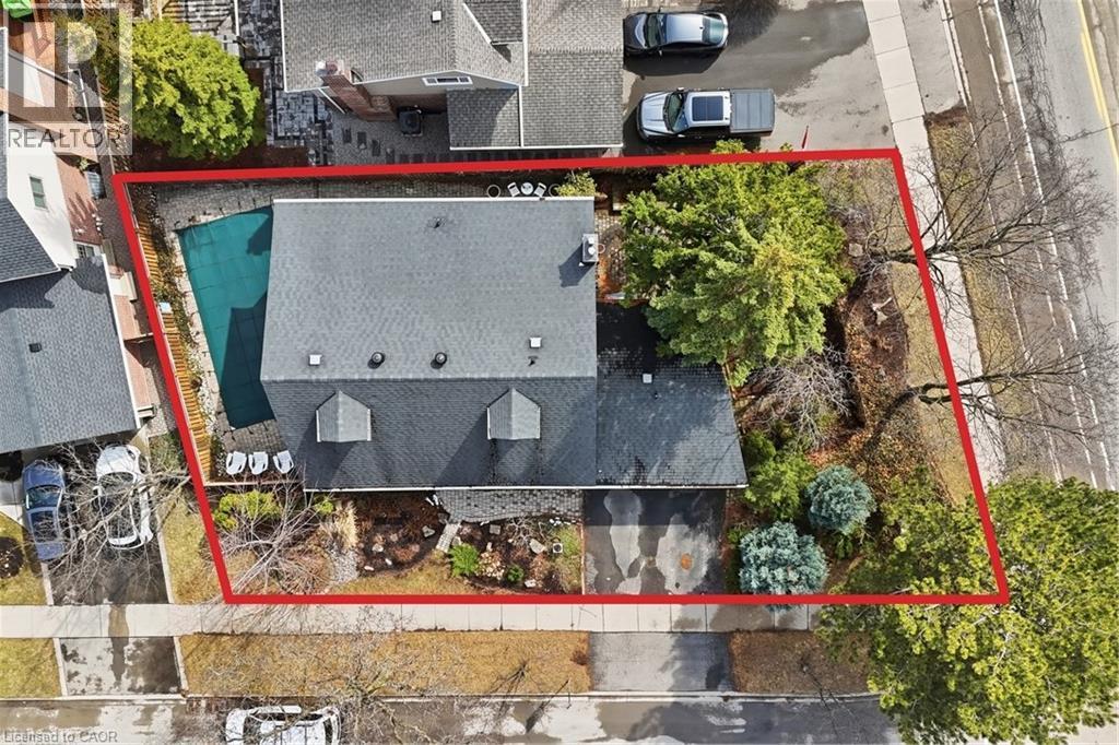 View of property location featuring property parcel outlined - 273 Bryant Crescent, Burlington, ON - Outdoor