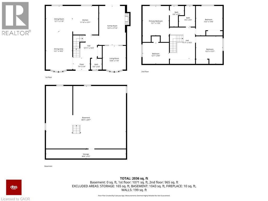 View of floor plan / room layout - 273 Bryant Crescent, Burlington, ON - Other