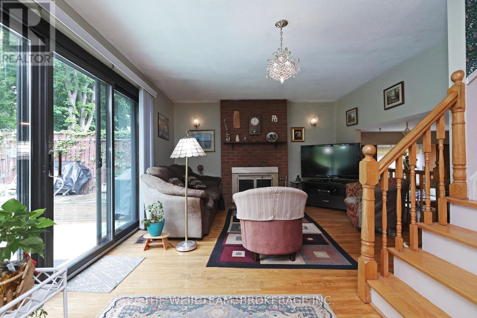 1577 Otterby Road, Mississauga, ON - Indoor Photo Showing Other Room With Fireplace