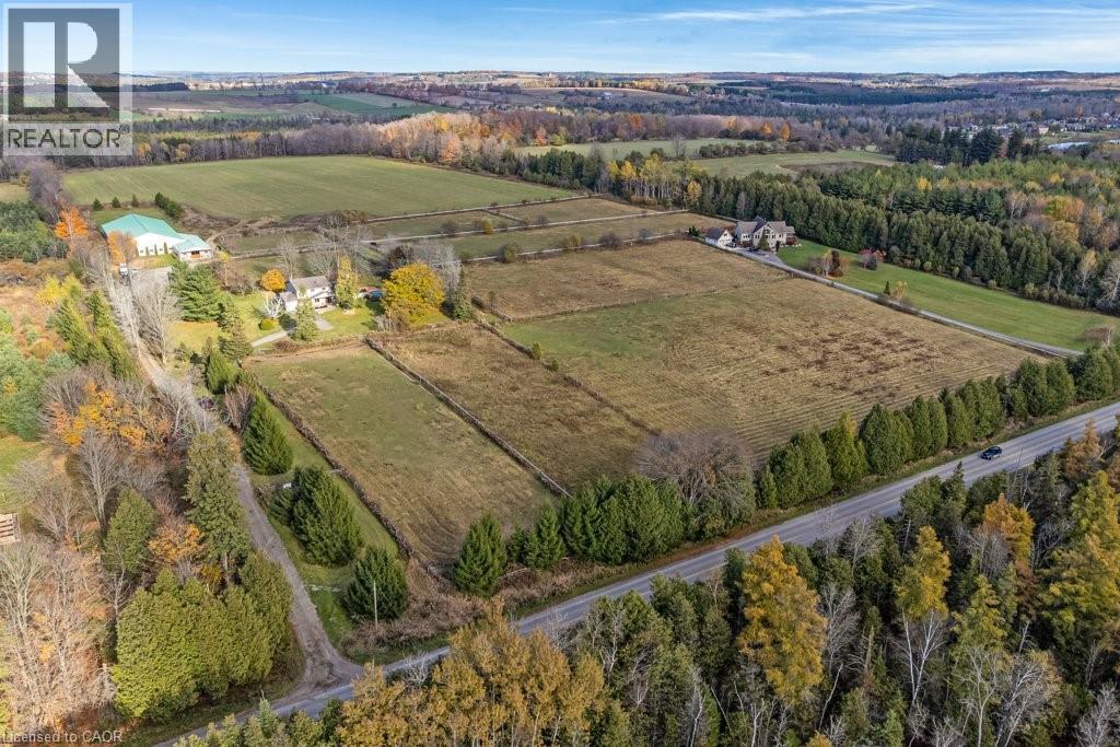 View of rural area with rows of crops - 5511 Second Line, Erin, ON - Outdoor With View