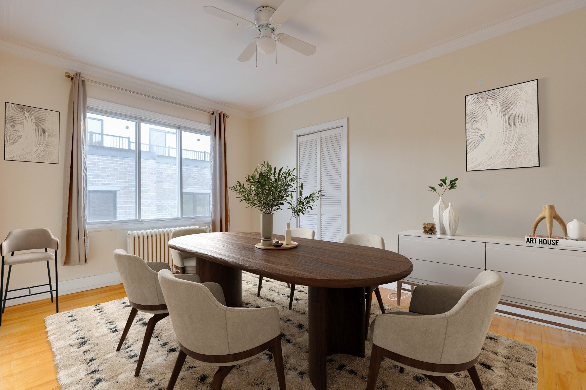 Dining Room - 3967 Av. Lacombe, Montréal (Côte-Des-Neiges/Notre-Dame-De-Grâce), QC - Indoor Photo Showing Dining Room