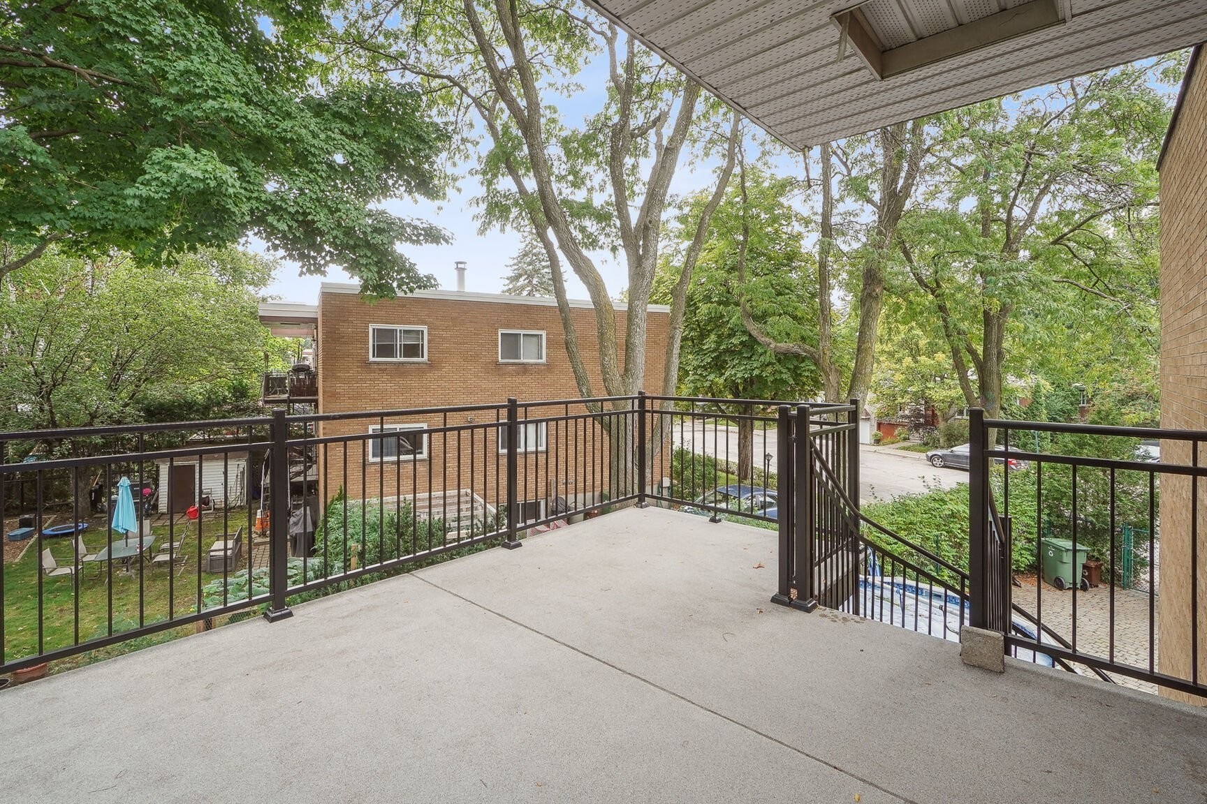 Balcony - 9227 Av. Vincent-Quiblier, Montréal (Ahuntsic-Cartierville), QC - Outdoor With Exterior