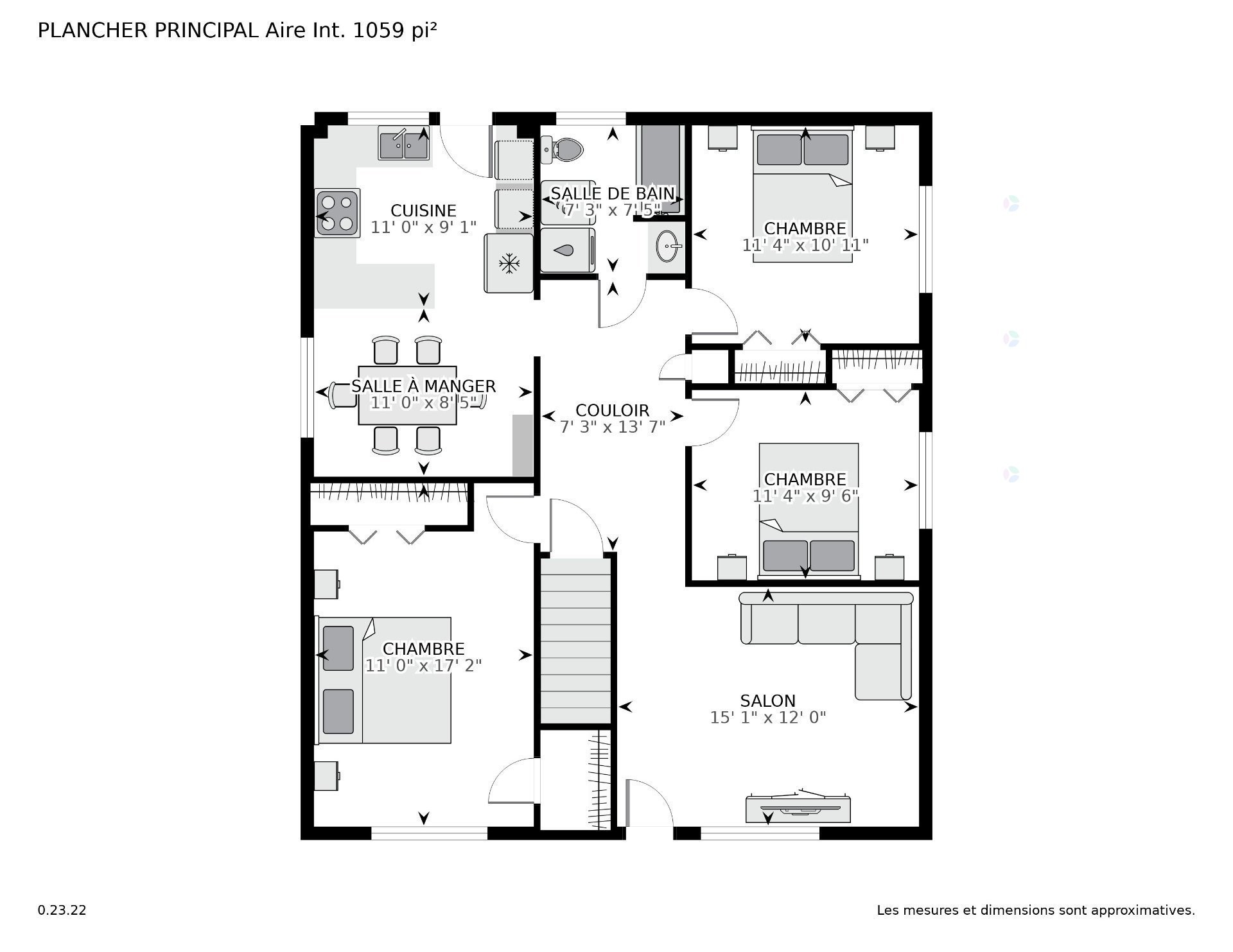 Floor Plan - 9227 Av. Vincent-Quiblier, Montréal (Ahuntsic-Cartierville), QC - Other