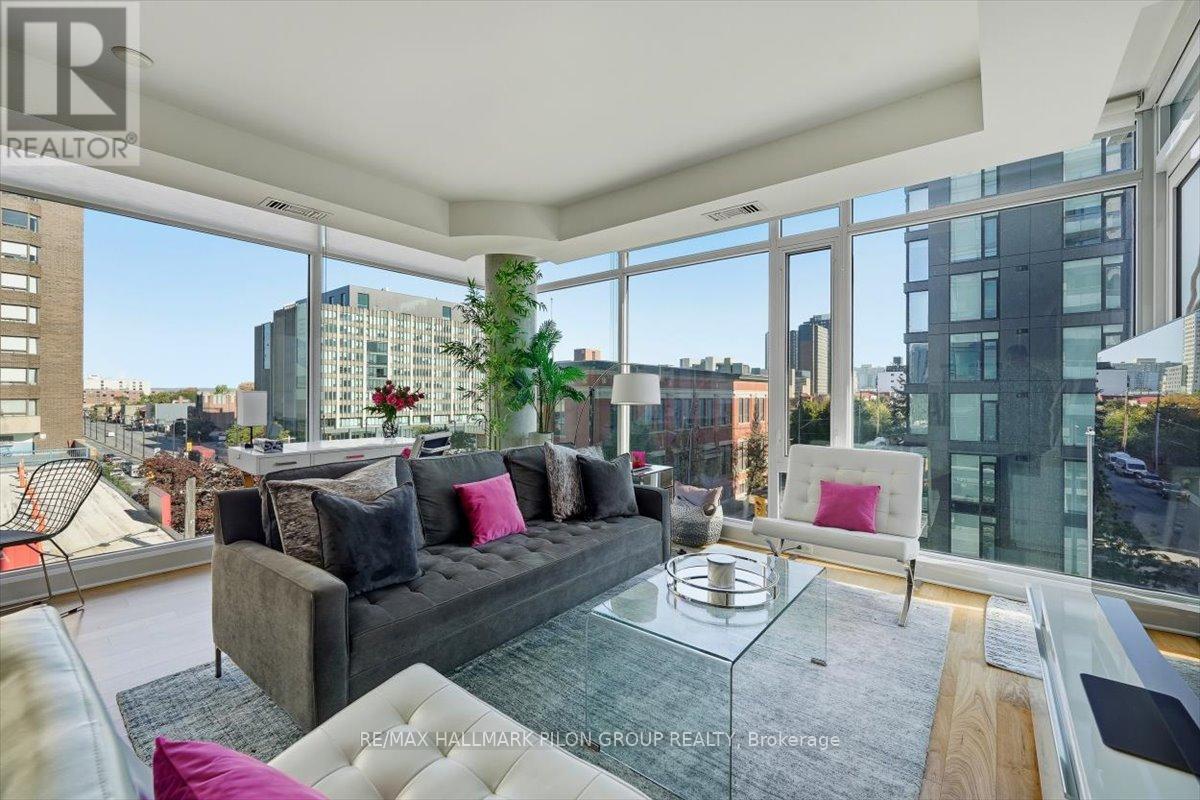 413 - 238 Besserer Street, Ottawa, ON - Indoor Photo Showing Living Room