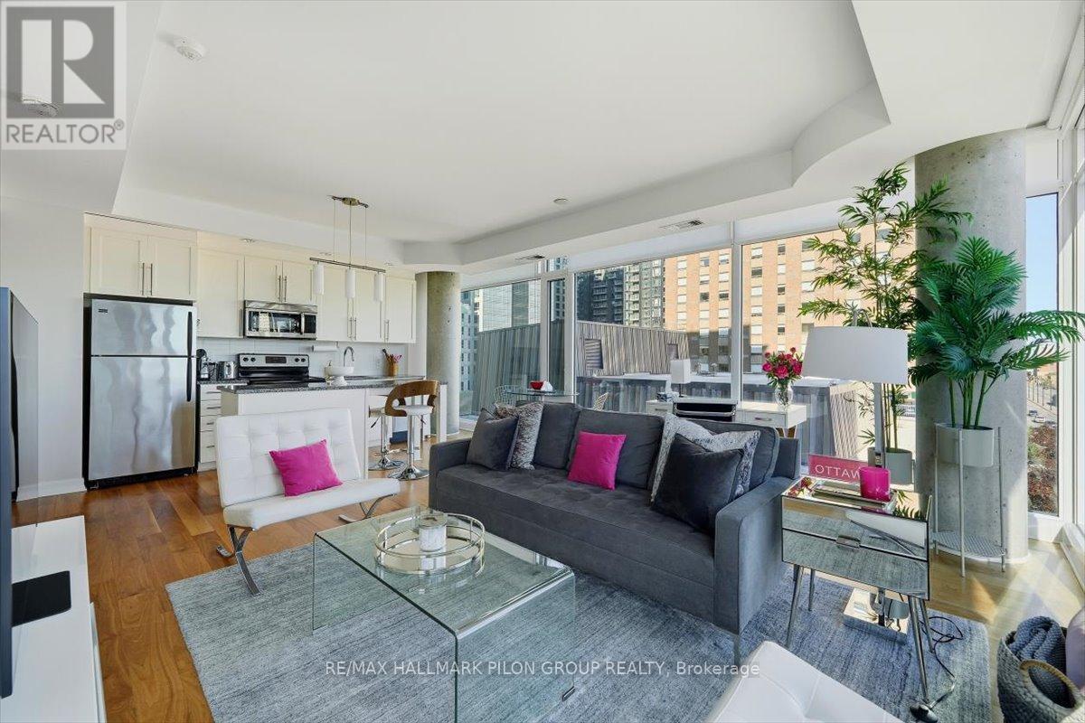 413 - 238 Besserer Street, Ottawa, ON - Indoor Photo Showing Living Room