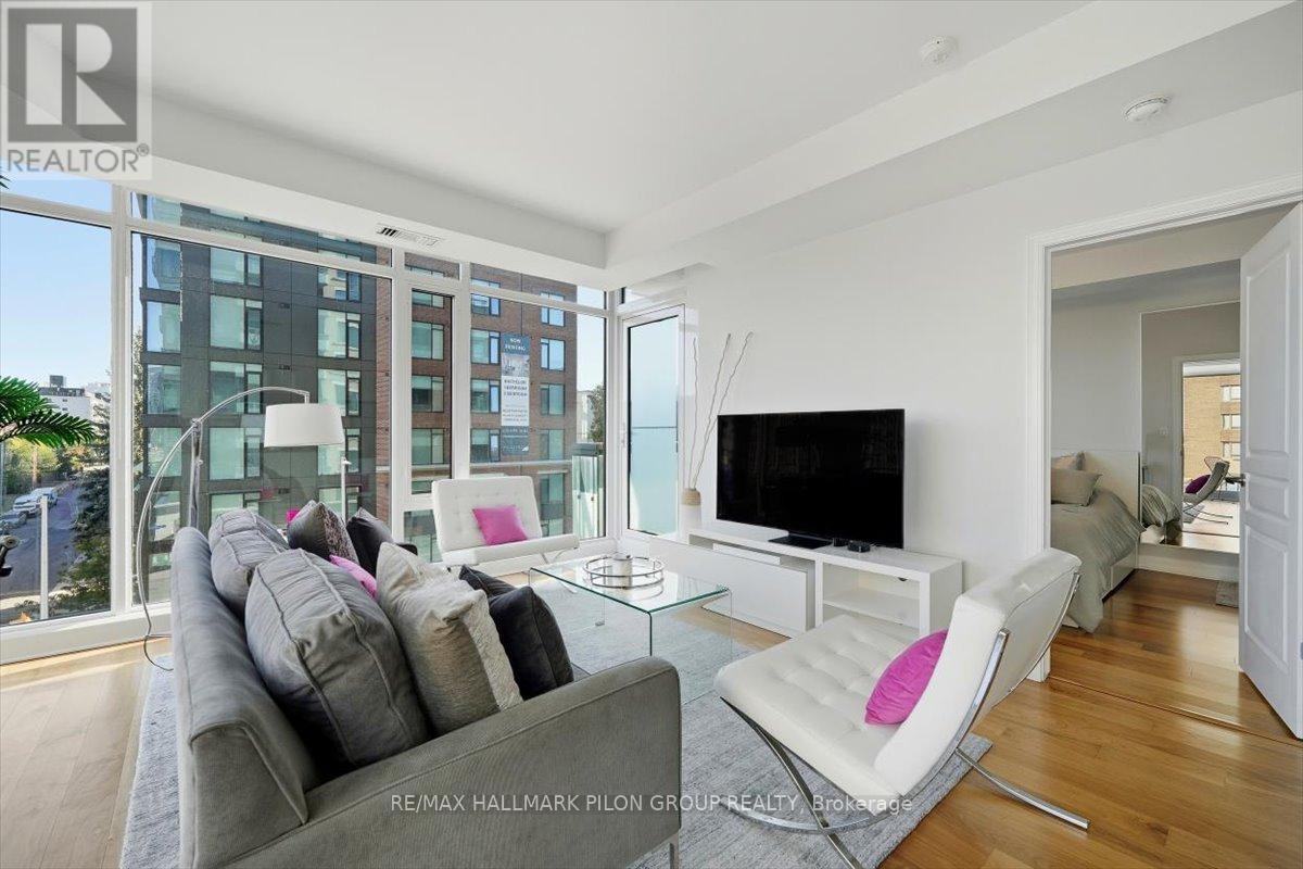 413 - 238 Besserer Street, Ottawa, ON - Indoor Photo Showing Living Room