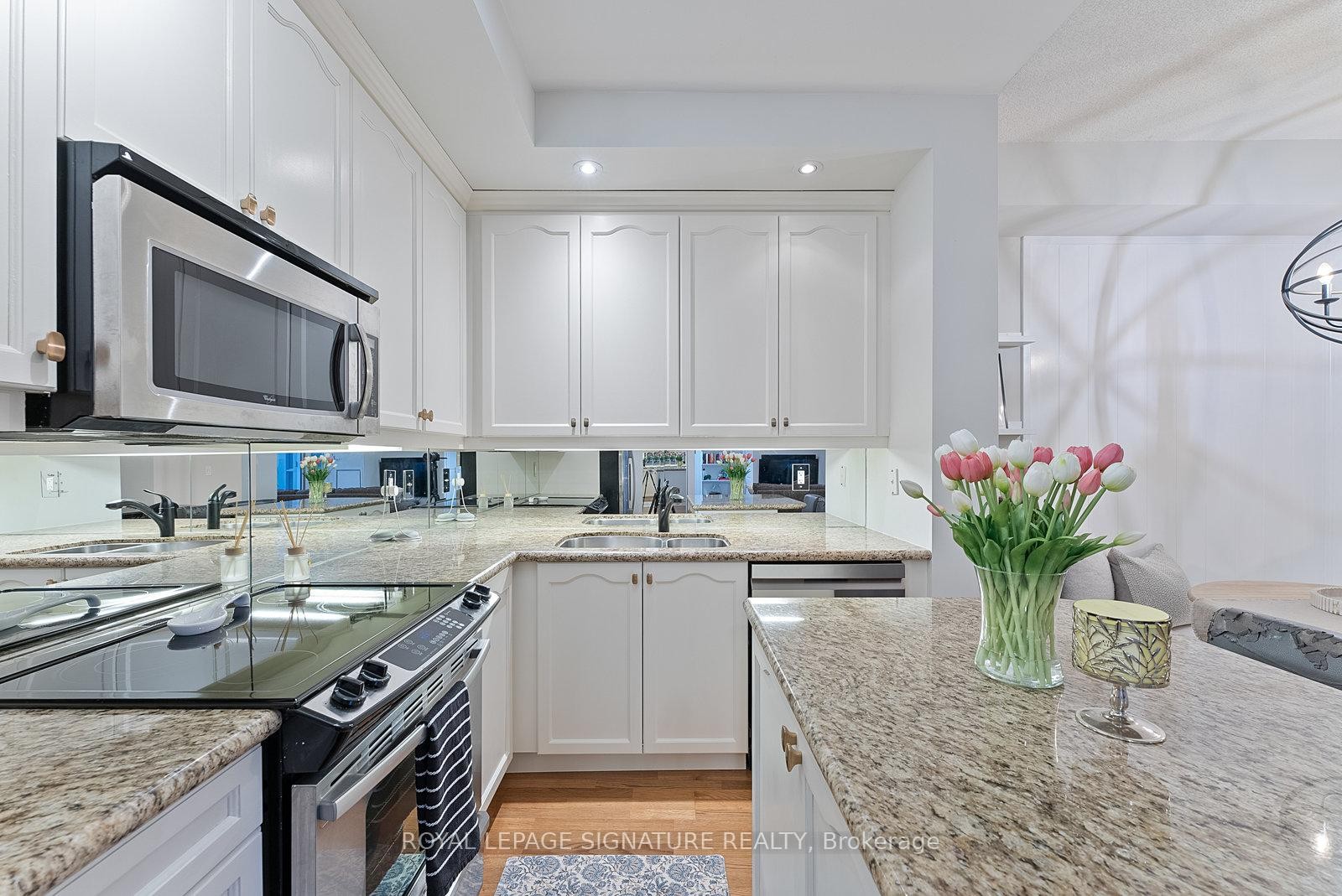 316-628 Fleet Street, Toronto, ON - Indoor Photo Showing Kitchen With Double Sink