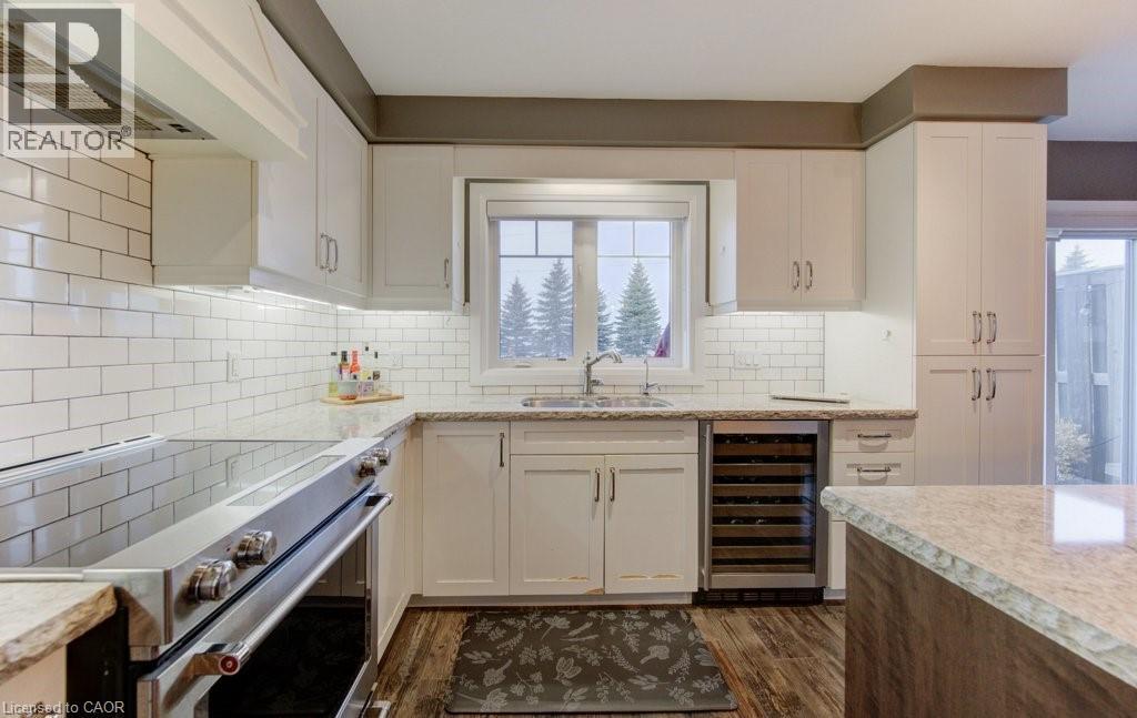 31 Eliza Avenue, Kitchener, ON - Indoor Photo Showing Kitchen With Double Sink