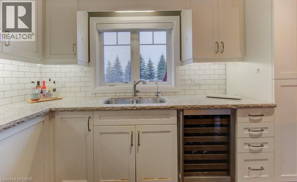 31 Eliza Avenue, Kitchener, ON - Indoor Photo Showing Kitchen With Double Sink