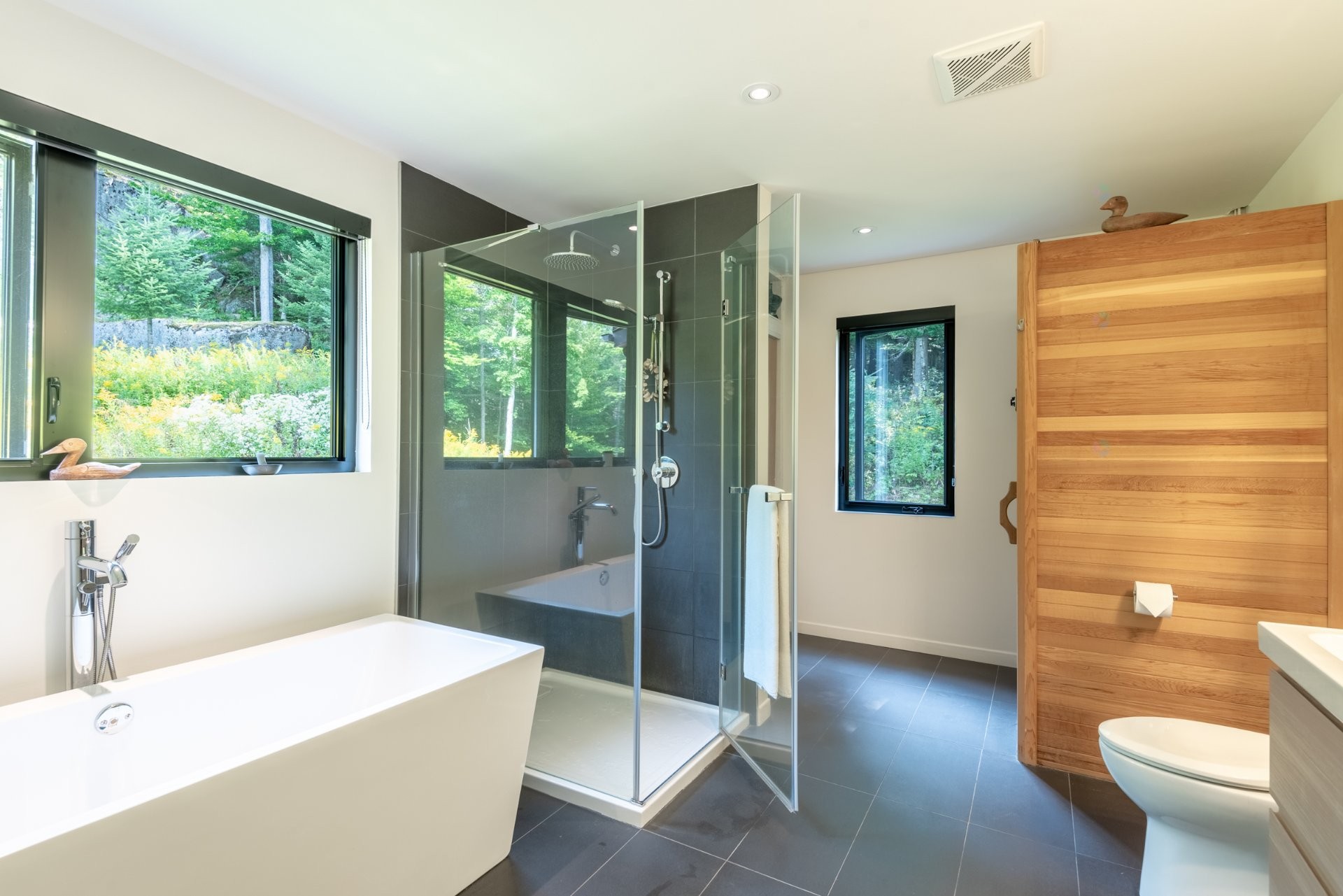 Master Bathroom - 480 Ch. De La Station, La Conception, QC - Indoor Photo Showing Bathroom