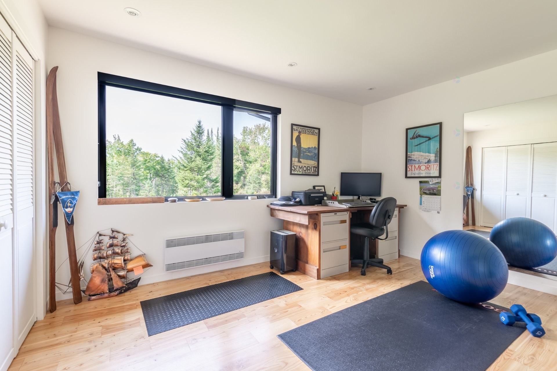 Bedroom - 480 Ch. De La Station, La Conception, QC - Indoor Photo Showing Office