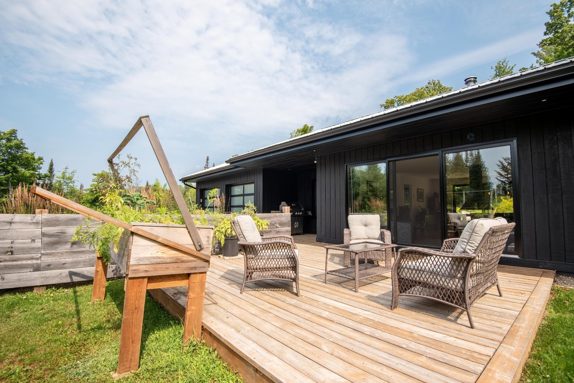 Balcony - 480 Ch. De La Station, La Conception, QC - Outdoor With Deck Patio Veranda With Exterior