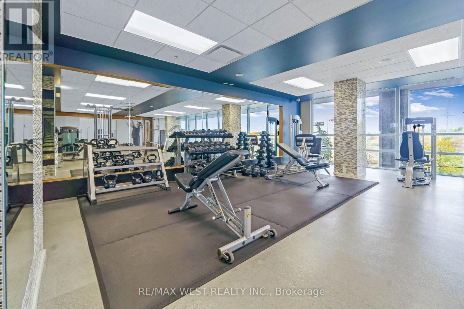 217 - 16 Brookers Lane, Toronto, ON - Indoor Photo Showing Gym Room