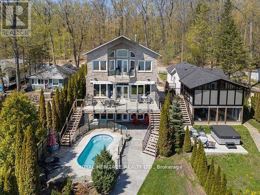 34 Hills Road, Kawartha Lakes (Bobcaygeon), ON - Outdoor With In Ground Pool