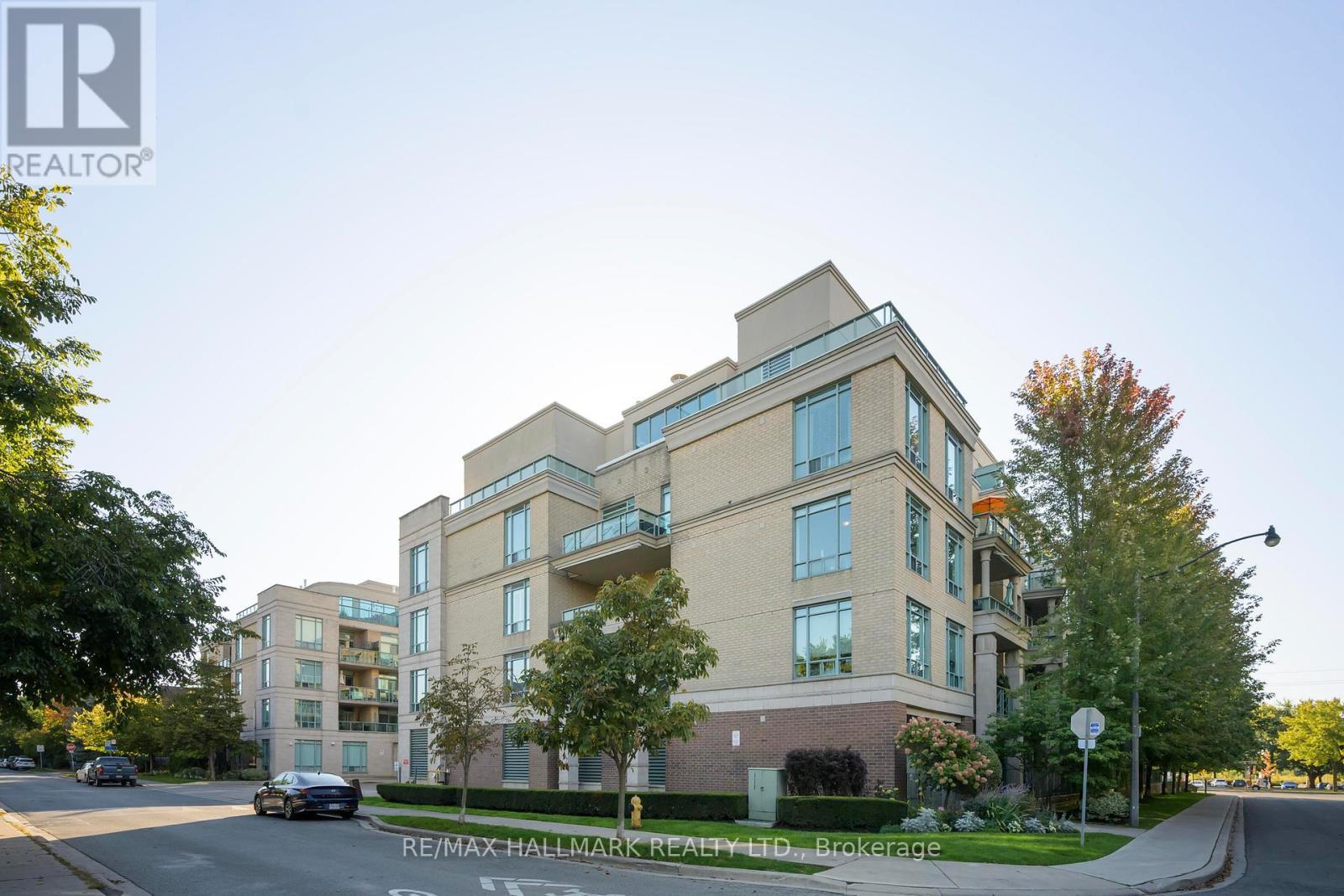 222 - 35 Boardwalk Drive, Toronto, ON - Outdoor With Facade